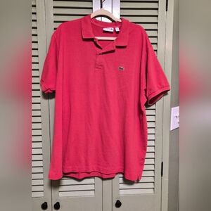 Lacoste Men's Red Polo Shirt